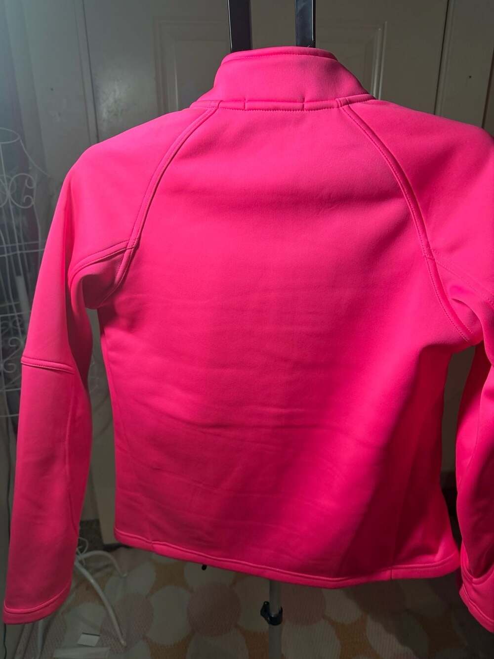 Huntworth Women's Pink Full Zip Fleece Lined Soft Shell Jacket Size S - Picture 6 of 6